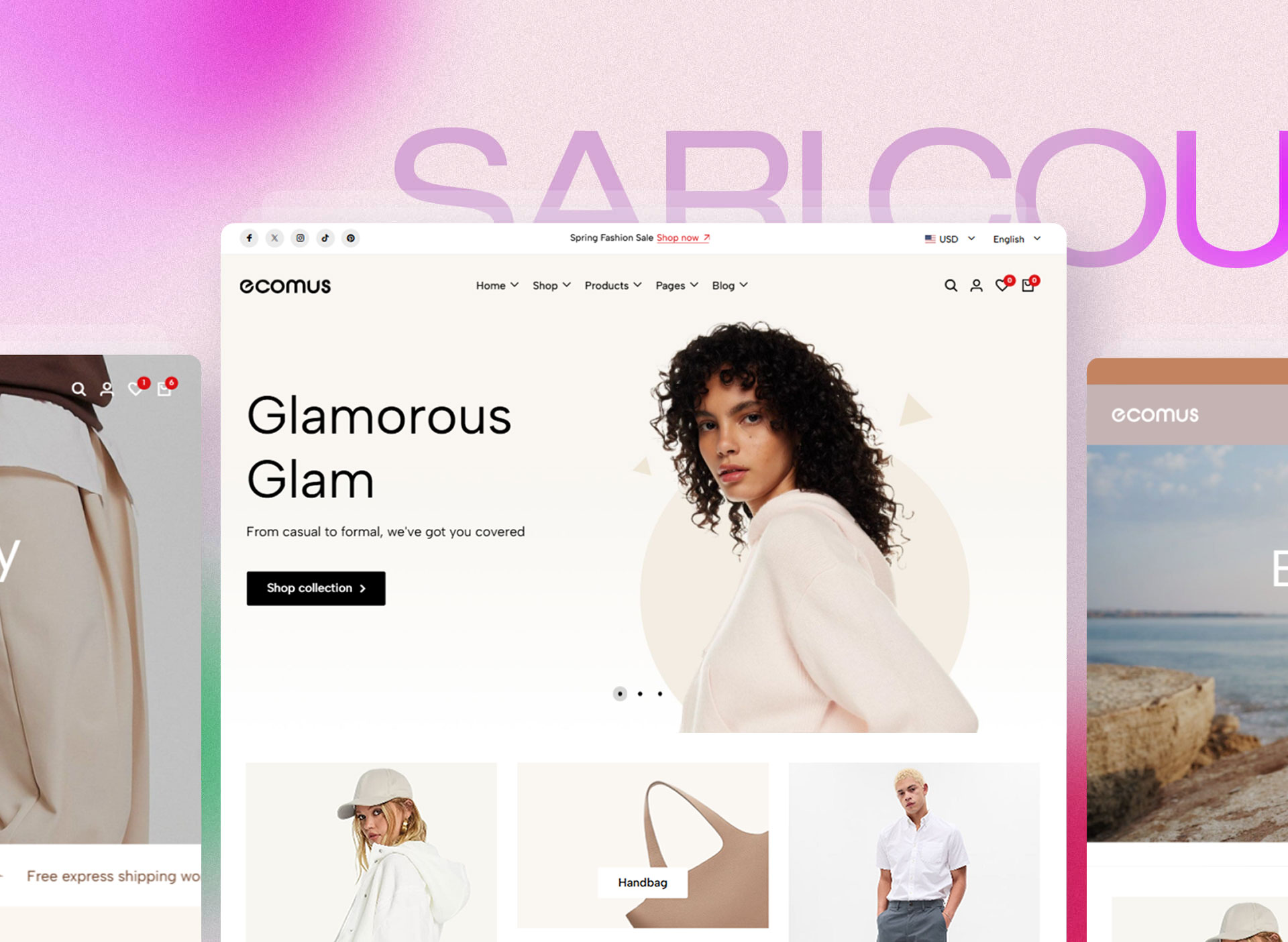 Fendy 时尚/服饰/箱包 B2C主题